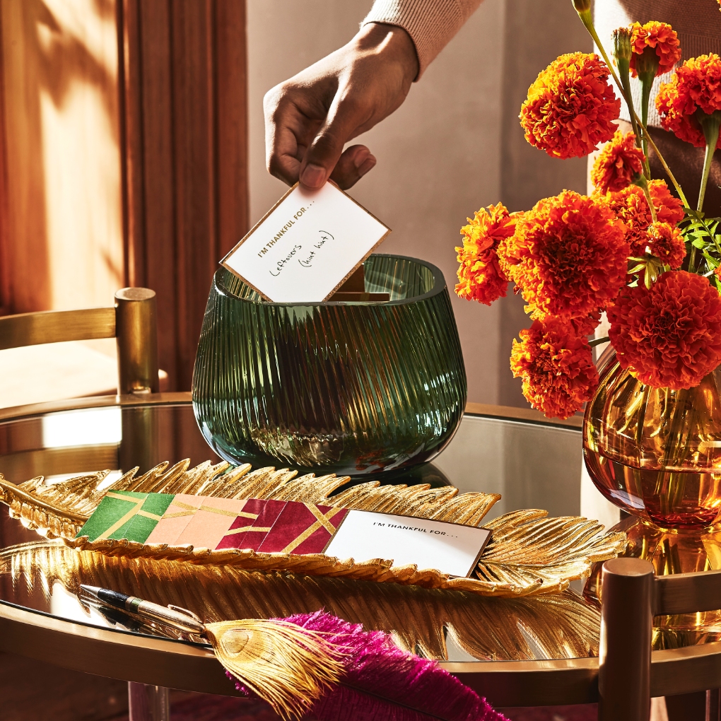 A gorgeous gratitude bowl